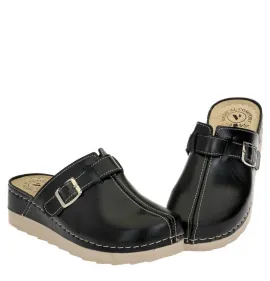 G1683B Γυναικείο Ανατομικό Σαμπό VESNA Μαύρο