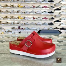 G1683R Γυναικείο Ανατομικό Σαμπό VESNA Κόκκινο