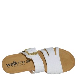 G1685W Women's Anatomic Slippers WALKME White