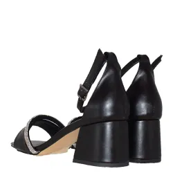 G1691B Γυναικείο Πέδιλο SIRENA Μαύρο