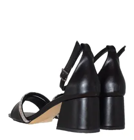 G1691B Γυναικείο Πέδιλο SIRENA Μαύρο