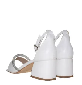 G1691W Γυναικείο Πέδιλο SIRENA Λευκό