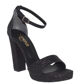 G1692BG Women's Sandal SIRENA Black Glitter G1692BG Women's Sandal SIRENA Black Glitter