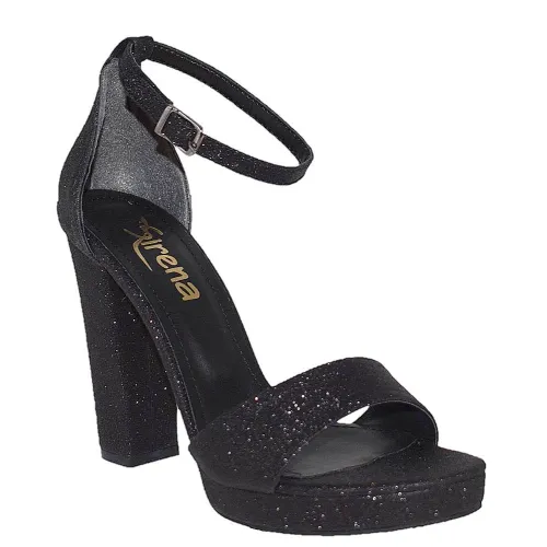 G1692BG Women's Sandal SIRENA Black Glitter G1692BG Women's Sandal SIRENA Black Glitter