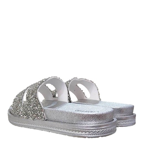 G1720S Women's Slippers CUBANITAS Silver G1720S Women's Slippers CUBANITAS Silver