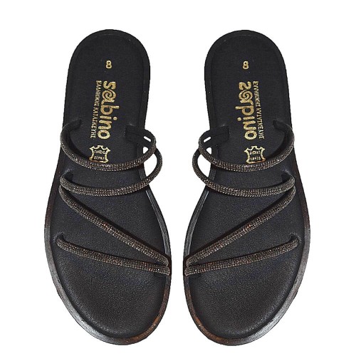 G1723B Women's Slippers SABINO Black G1723B Women's Slippers SABINO Black