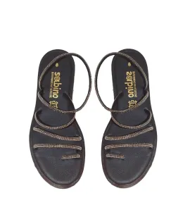 G1724B Γυναικείο Πέδιλο SABINO Μαύρο