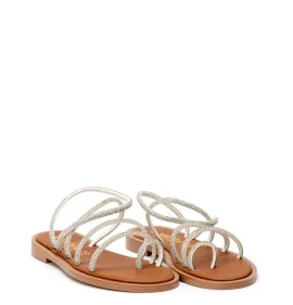 G1724S Γυναικείο Πέδιλο SABINO Ασημί