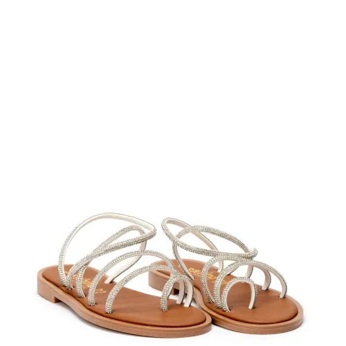 G1724S Γυναικείο Πέδιλο SABINO Ασημί G1724S Γυναικείο Πέδιλο SABINO Ασημί