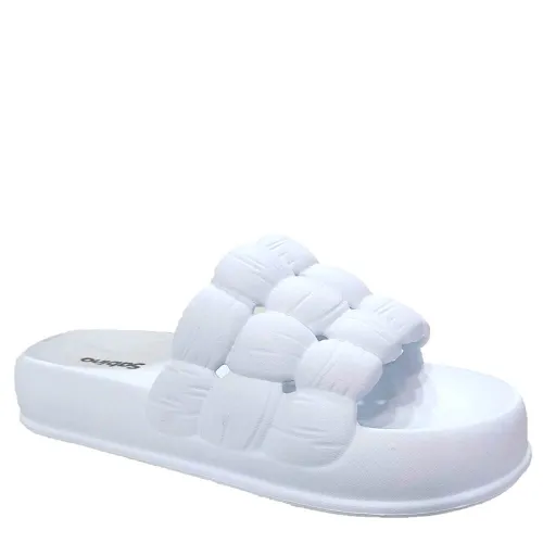 G1725W Women's Flip Flop SABINO White