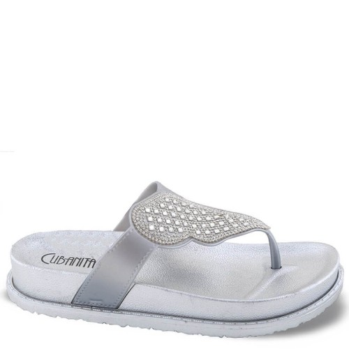 G1728S Women's Sea Slippers CUBANITAS Silver G1728S Women's Sea Slippers CUBANITAS Silver