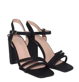 G1731B Γυναικείο Πέδιλο BLONDIE Μαύρο