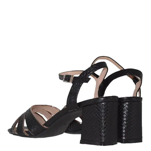 G1733B Γυναικείο Πέδιλο BLONDIE Μαύρο