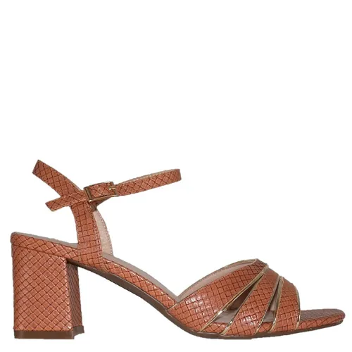 G1733C Γυναικείο Πέδιλο BLONDIE Κάμελ