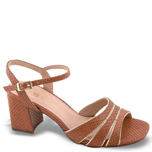 G1733C Γυναικείο Πέδιλο BLONDIE Κάμελ