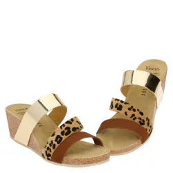 G1741L Γυναικεία Παντόφλα VESNA Λεοπάρ