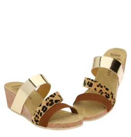 G1741L Γυναικεία Παντόφλα VESNA Λεοπάρ