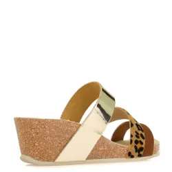 G1741L Γυναικεία Παντόφλα VESNA Λεοπάρ
