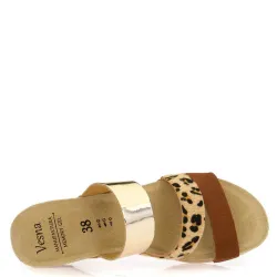 G1741L Γυναικεία Παντόφλα VESNA Λεοπάρ