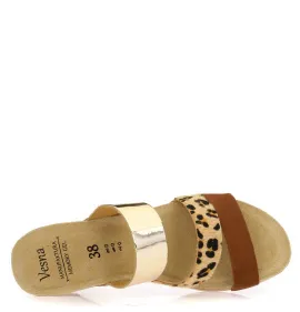 G1741L Γυναικεία Παντόφλα VESNA Λεοπάρ