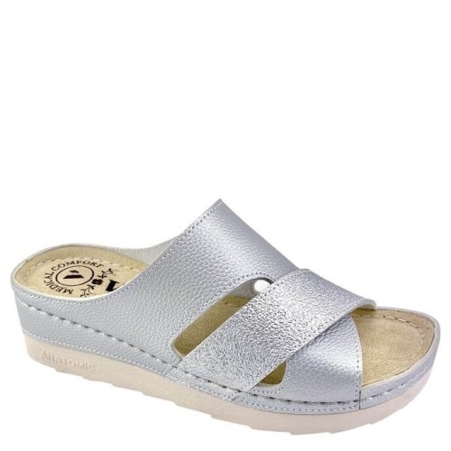 G1742S Woman Anatomic Slipper VESNA Silver G1742S Woman Anatomic Slipper VESNA Silver
