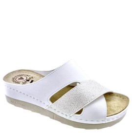 G1742W Woman Anatomic Slipper VESNA White G1742W Woman Anatomic Slipper VESNA White