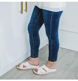 G1742W Woman Anatomic Slipper VESNA White G1742W Woman Anatomic Slipper VESNA White