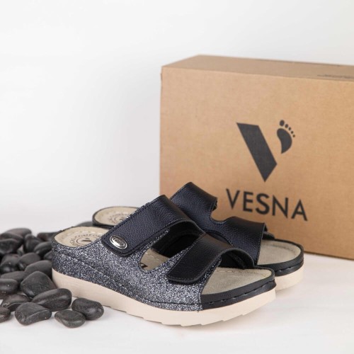 G1744B Women's Anatomic Slipper VESNA Black G1744B Women's Anatomic Slipper VESNA Black