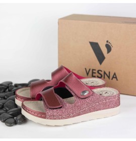 G1744BO Women's Anatomic Slipper VESNA Bordeaux G1744BO Women's Anatomic Slipper VESNA Bordeaux