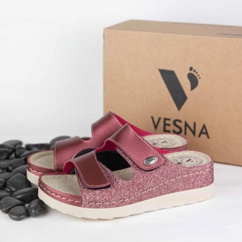 G1744BO Women's Anatomic Slipper VESNA Bordeaux G1744BO Women's Anatomic Slipper VESNA Bordeaux