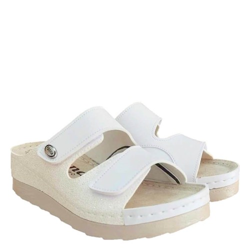 G1744W Women's Anatomic Slipper VESNA White G1744W Women's Anatomic Slipper VESNA White