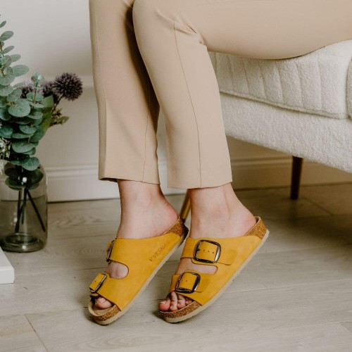G1780Y Women's Anatomic Slipper VESNA Yellow G1780Y Women's Anatomic Slipper VESNA Yellow