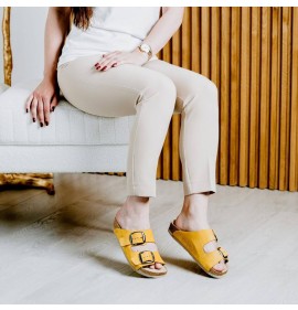 G1780Y Women's Anatomic Slipper VESNA Yellow G1780Y Women's Anatomic Slipper VESNA Yellow