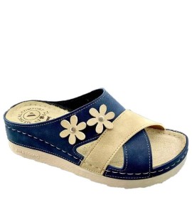 G1781BL Women's Anatomical Slipper VESNA Blue G1781BL Women's Anatomical Slipper VESNA Blue