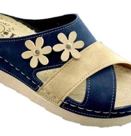 G1781BL Women's Anatomical Slipper VESNA Blue G1781BL Women's Anatomical Slipper VESNA Blue
