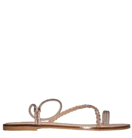 G1782CO Women's Oversized Sandal BBSHOES Copper