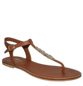 G1788T Women's Oversized Sandal BBSHOES Tan