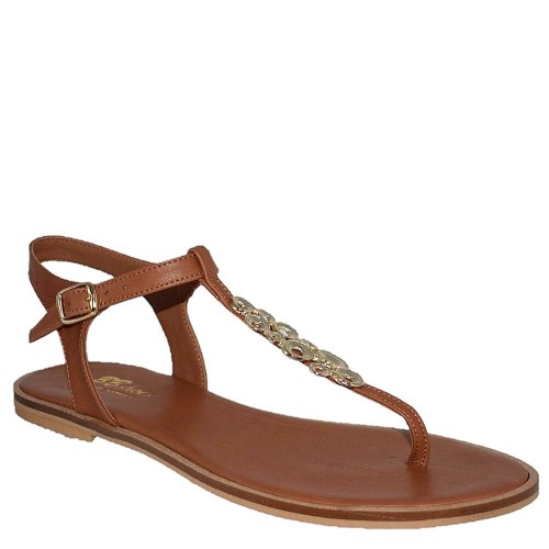 G1788T Women's Oversized Sandal BBSHOES Tan G1788T Women's Oversized Sandal BBSHOES Tan