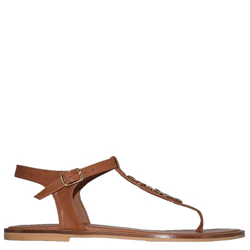G1788T Women's Oversized Sandal BBSHOES Tan G1788T Women's Oversized Sandal BBSHOES Tan
