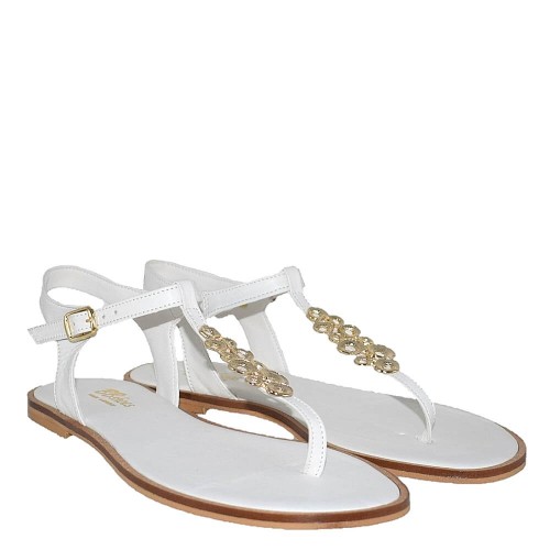 G1788W Women's Oversized Sandal BBSHOES White G1788W Women's Oversized Sandal BBSHOES White