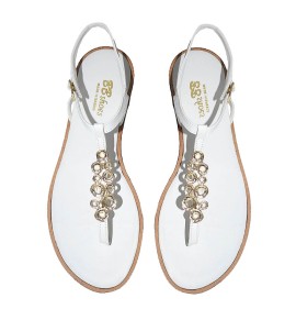 G1788W Women's Oversized Sandal BBSHOES White G1788W Women's Oversized Sandal BBSHOES White