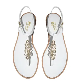 G1788W Women's Oversized Sandal BBSHOES White