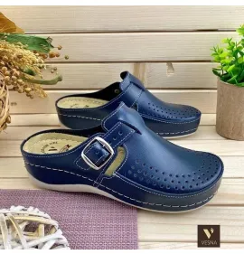 G1798BL Γυναικείο Ανατομικό Σαμπό VESNA Μπλε