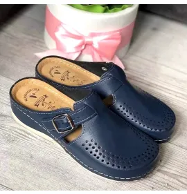 G1798BL Γυναικείο Ανατομικό Σαμπό VESNA Μπλε