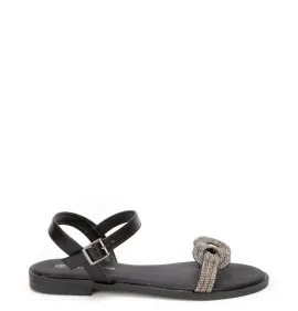 G1828B Γυναικείο Πέδιλο BLONDIE Μαύρο