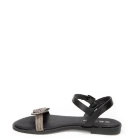 G1828B Γυναικείο Πέδιλο BLONDIE Μαύρο