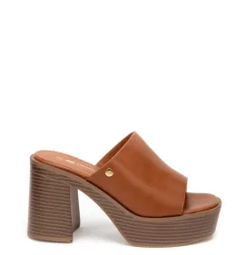 G1832C Γυναικεία Παντόφλα BLONDIE Κάμελ
