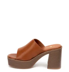 G1832C Γυναικεία Παντόφλα BLONDIE Κάμελ