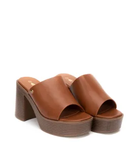 G1832C Γυναικεία Παντόφλα BLONDIE Κάμελ