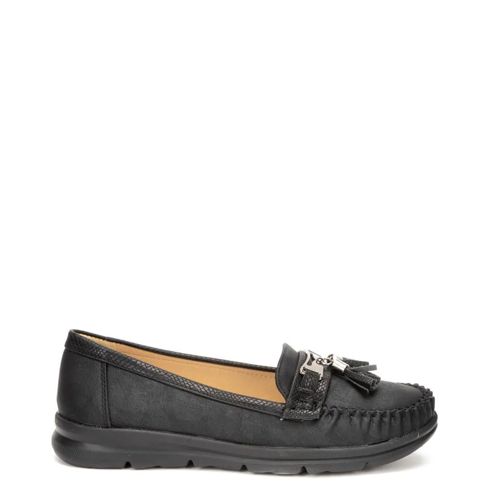 G1836B Γυναικείο Μοκασίνι BLONDIE Μαύρο G1836B Γυναικείο Μοκασίνι BLONDIE Μαύρο